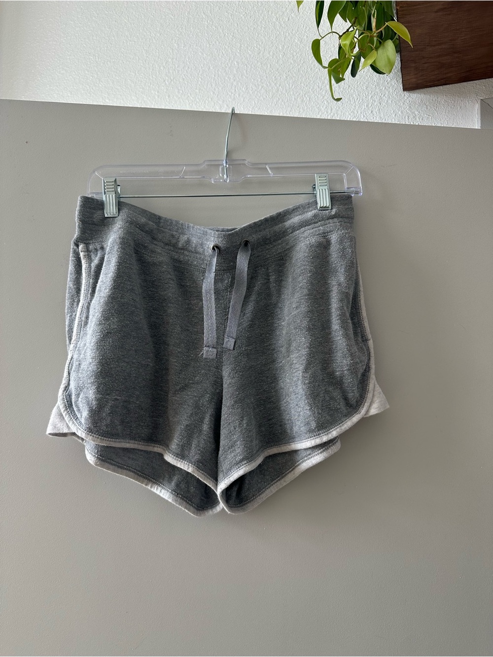 Women's Gray Casual Drawstring Shorts
